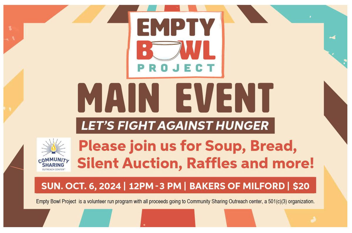 Community Sharing Empty Bowl Project Main Event