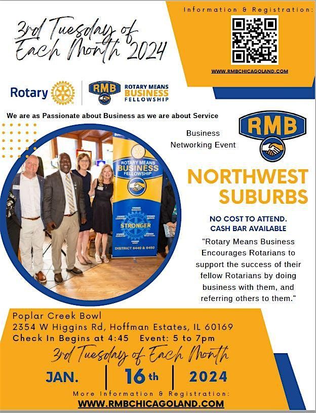 Rotary Means Business- Northwest Suburbs: A Business Networking Event