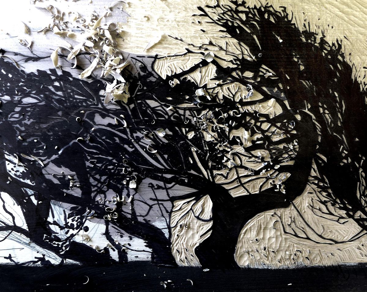 Woodcut Printing Masterclass with Merlyn Chesterman: Exploring the Process