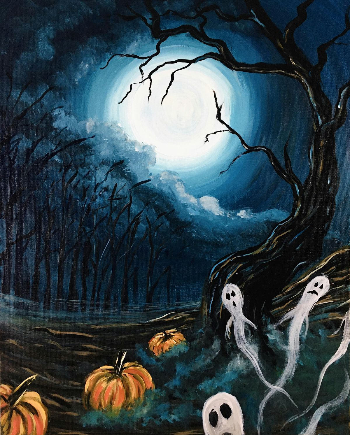 Get Spooky! a PAINT & SIP EVENT with Lisa