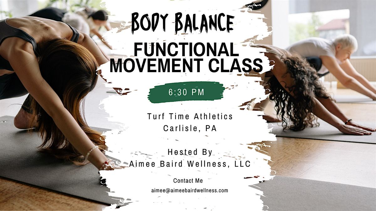 Body Balance (Functional Movement Class) Adult Group Fitness