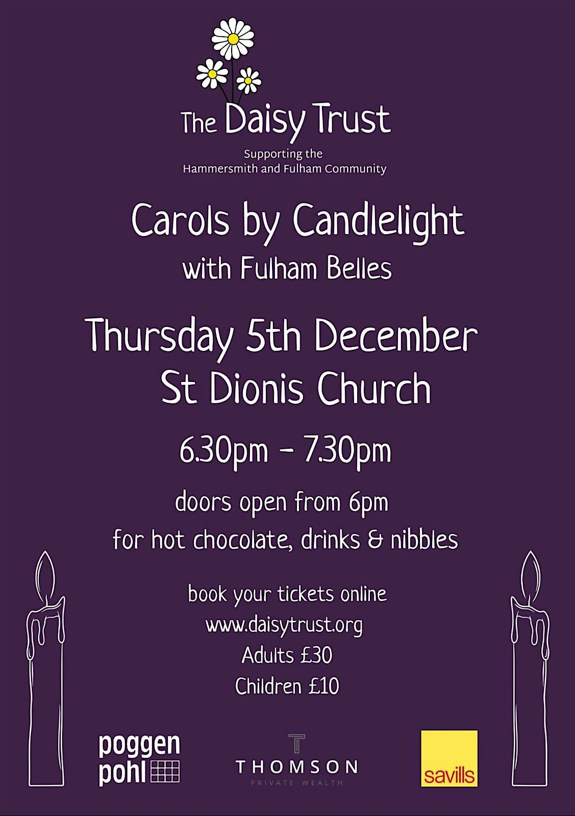 The Daisy Trust Carols by Candlelight