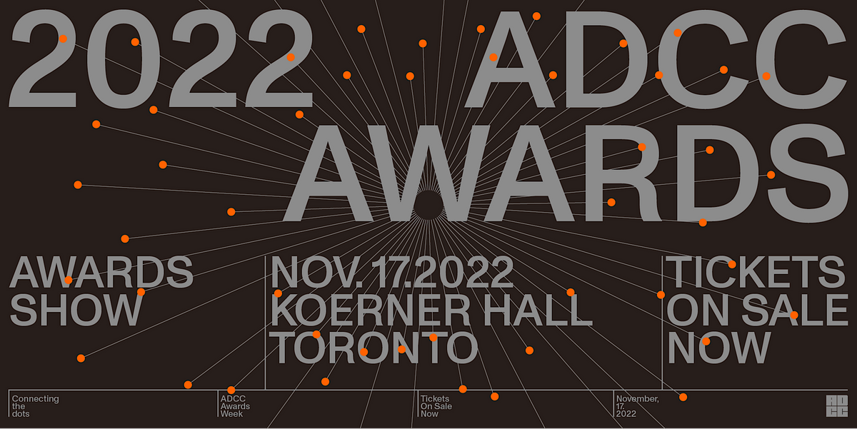 2022 ADCC Awards, Koerner Hall, Toronto, 17 November 2022
