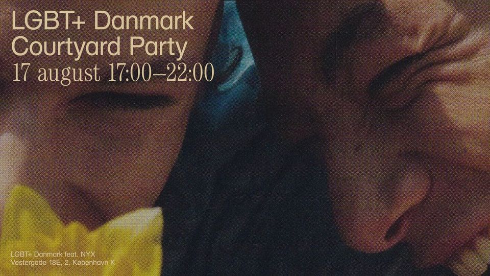 LGBT+ Danmark Courtyard Party - feat. NYX Professional Makeup 