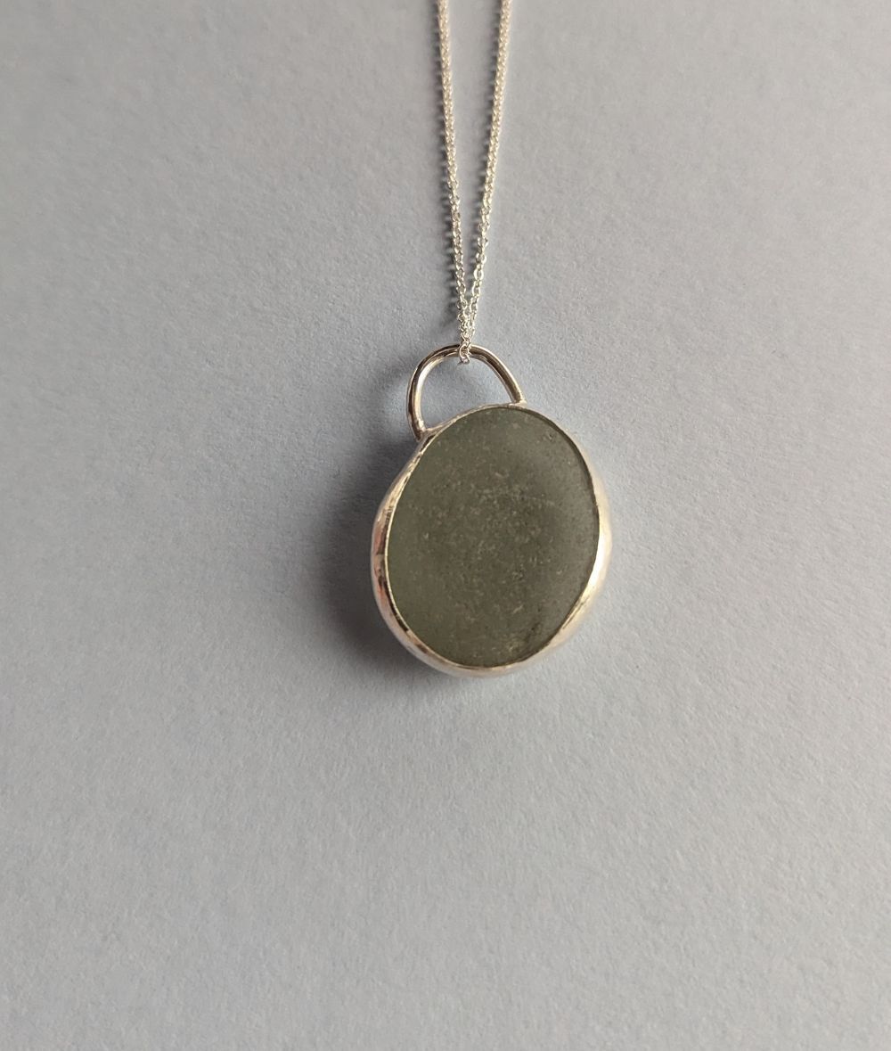 Silver Backless Bezel Set Seaglass Pendant Workshop | Sedgefield | 10:00 - 12:30