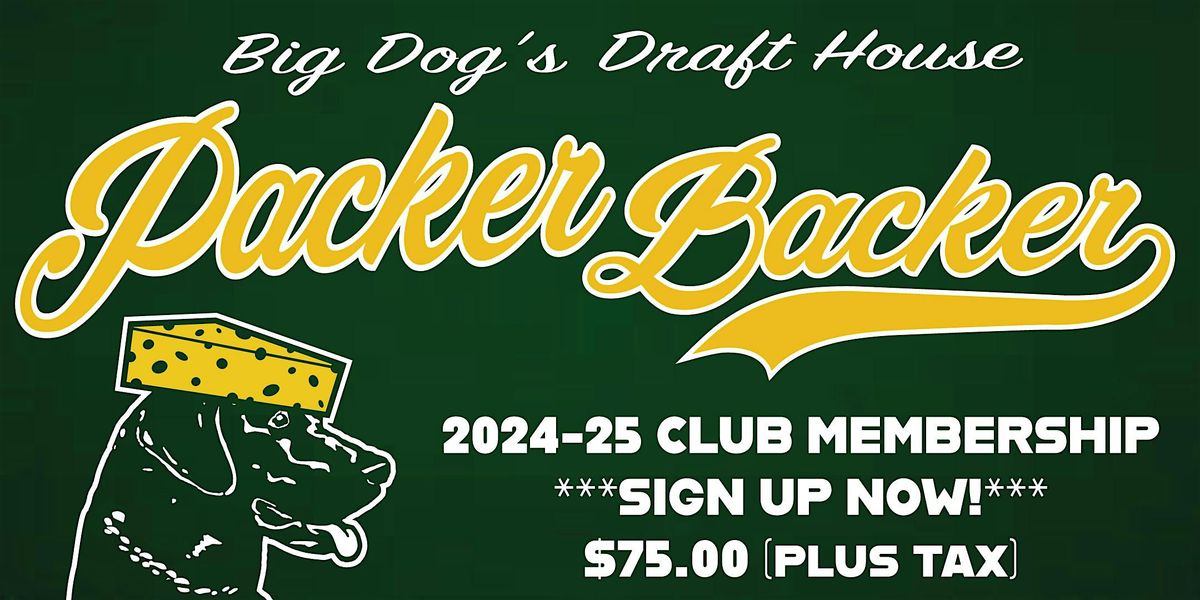 PACKER BACKER CLUB 2024-25