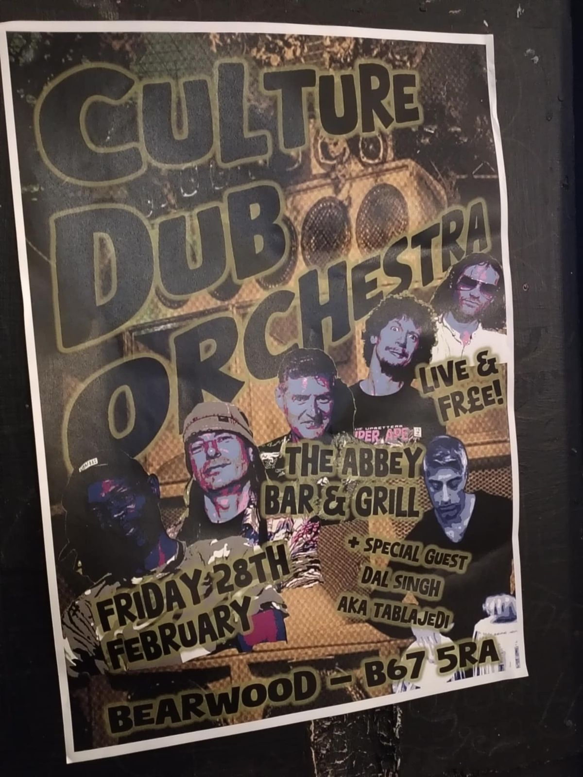 Culture Dub Orchestra Live at The Grill at The Abbey