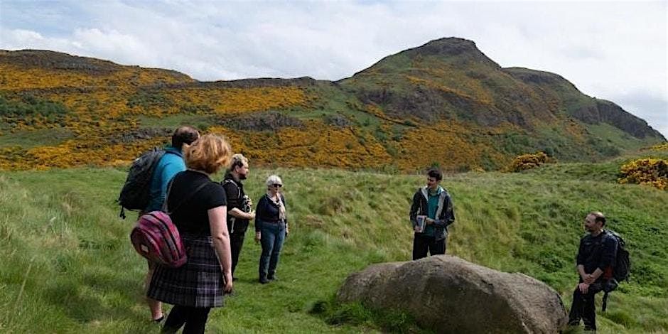 Arthur's Secrets - Guided Walk at Holyrood Park (Grade: moderate)