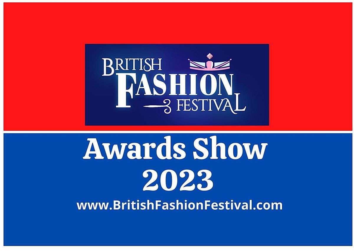 British Fashion Festival Awards Show 2023, Cineworld Cinema, London, 14
