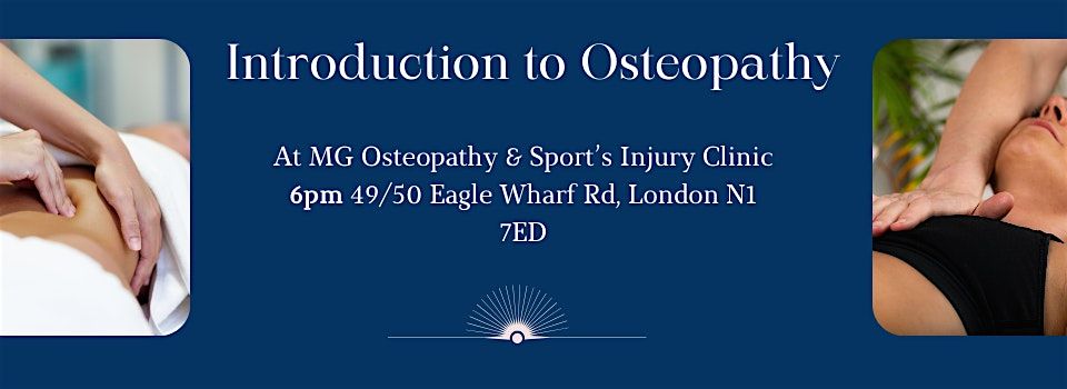 An Evening of Osteopathy: Health & Wellness Chat at MG Osteopathy