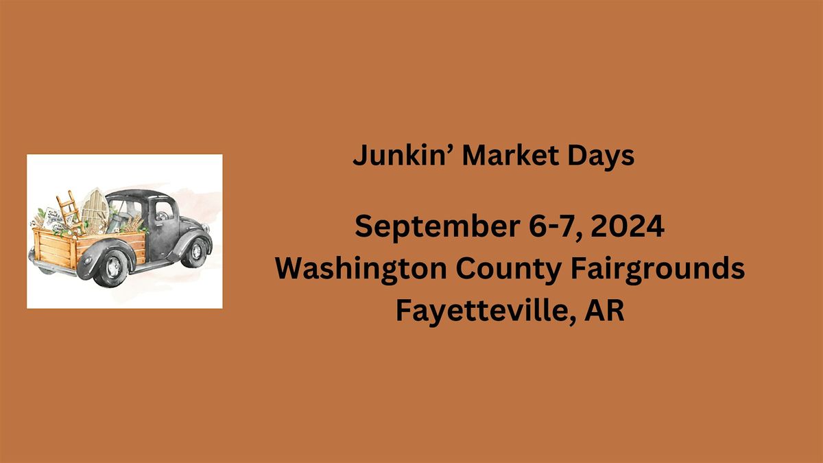 Junkin' Market Days Summer Market Fayetteville, AR (CUSTOMERS)
