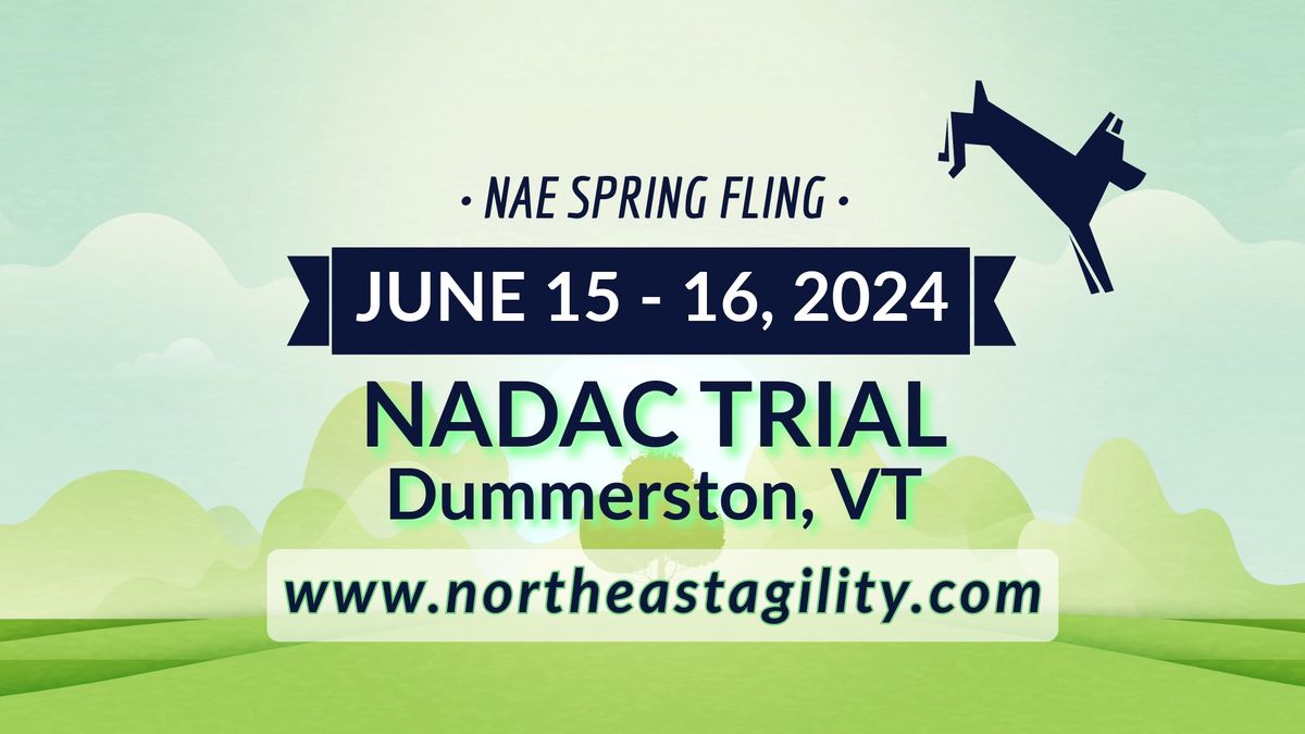 NAE June 15-16 NADAC Spring Fling Trial
