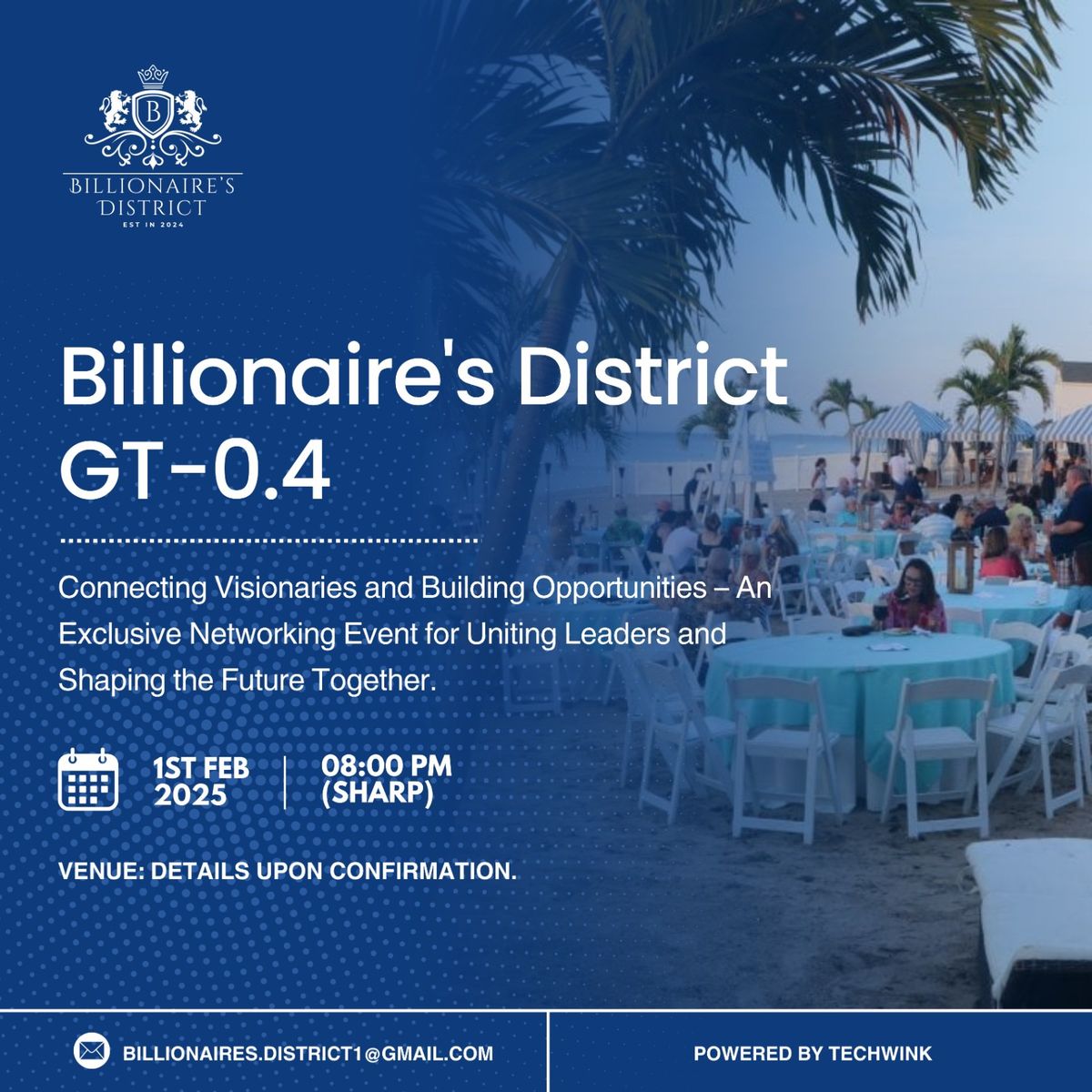 Billionaire's District GT-0.4: An Exclusive Networking Event