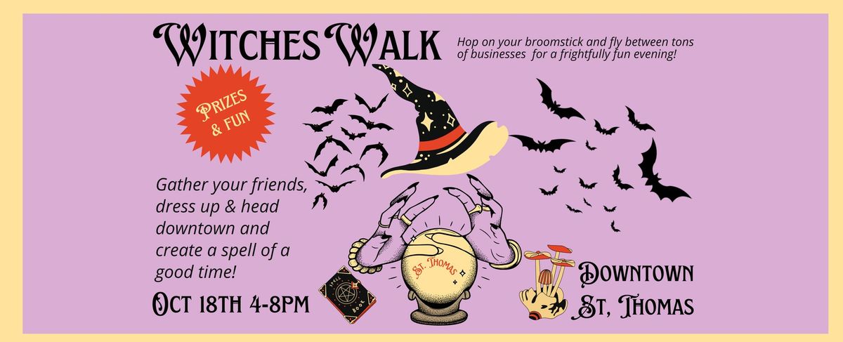 Witches Walk - Downtown St. Thomas