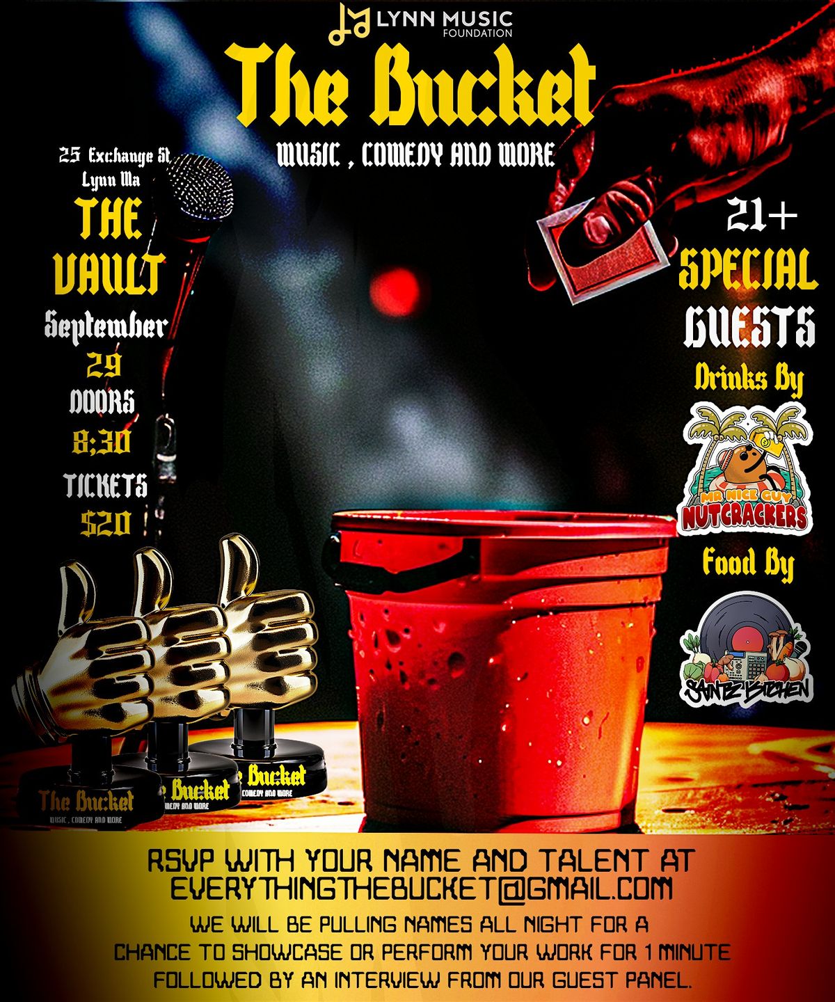 The Bucket: Music, Comedy & More