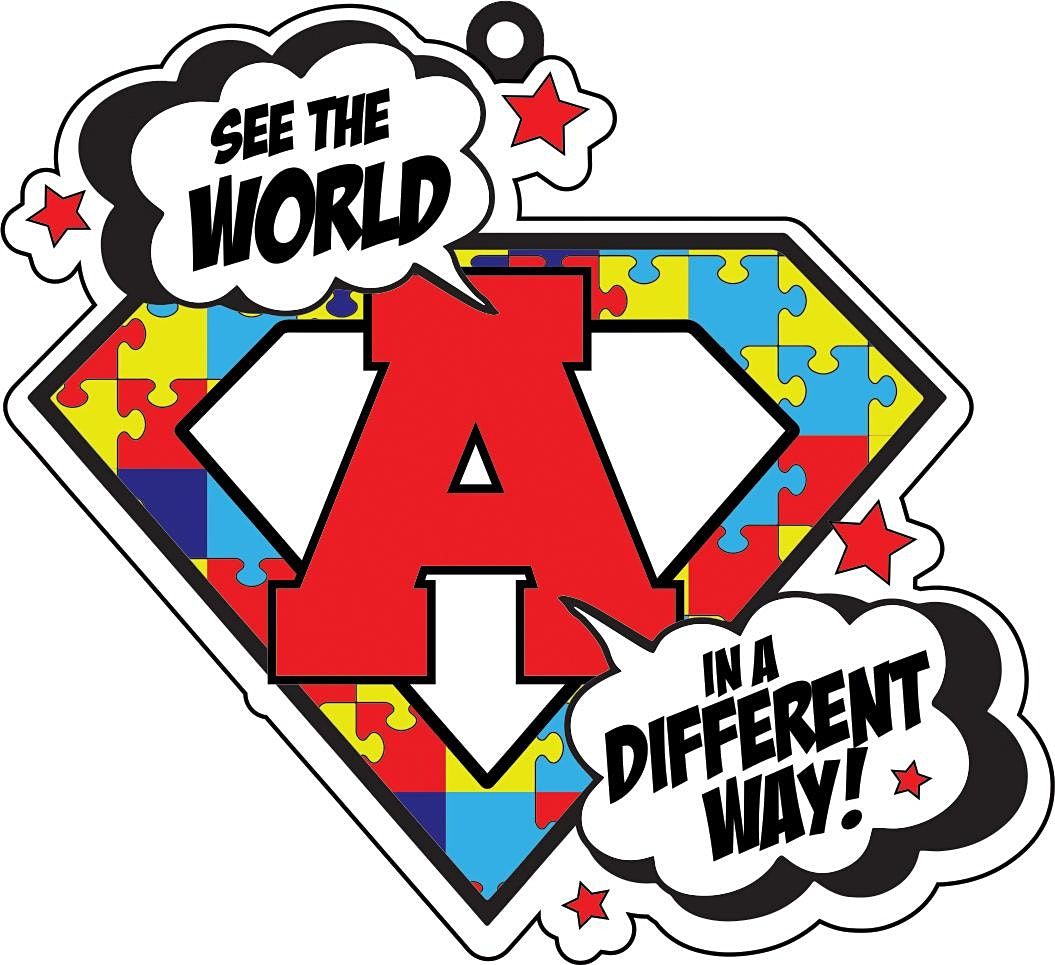 2022 See the World a Different Way 1M 5K 10K 13.1 26.2 Autism Awareness