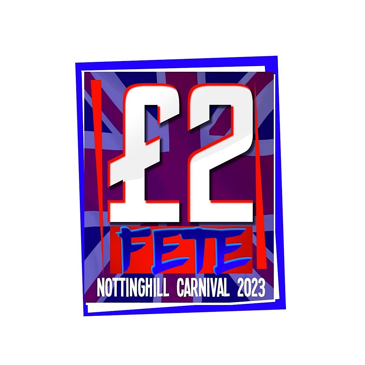 $2 FETE  Heads to Nottinghill Carnival  LONDON UK