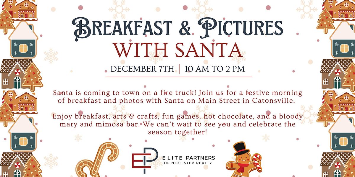 Breakfast & Pictures With Santa