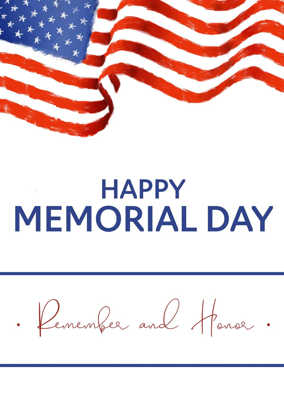 Memorial Day-Church Office Closed