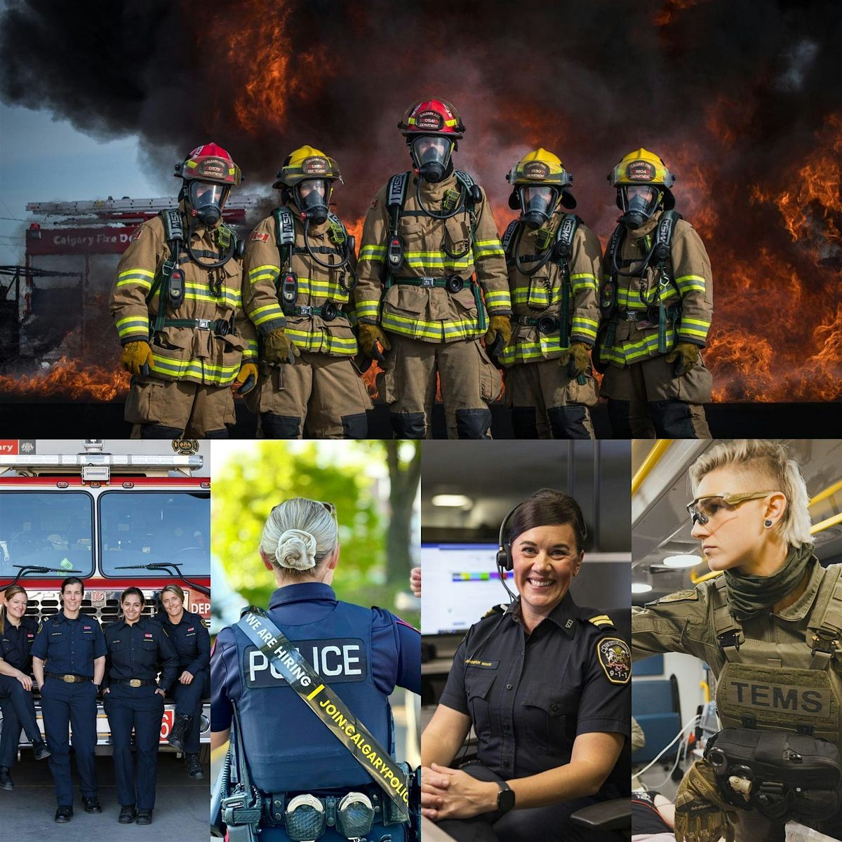 Women on the Frontline: Calgary Emergency Services Open House