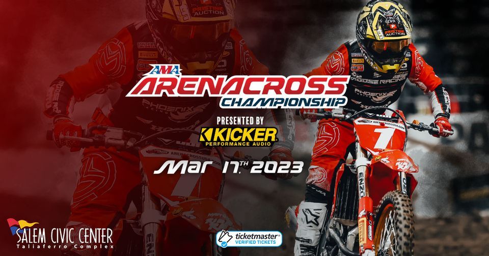 AMA Arenacross Championship, The Salem Civic Center, Roanoke, 17 March 2023