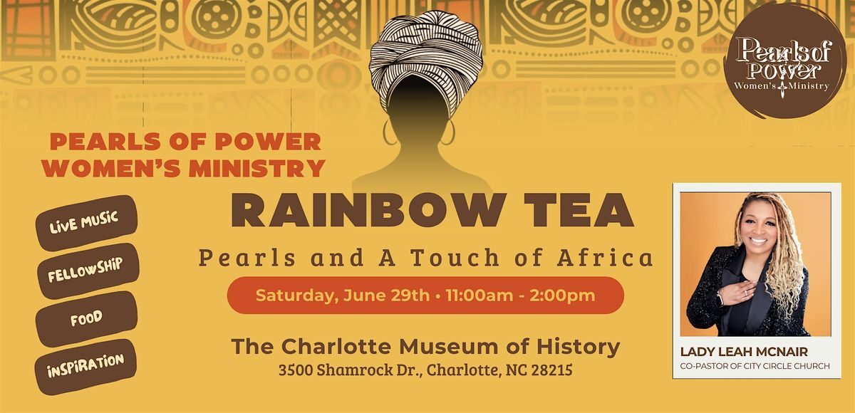 Pearls of Power Rainbow Tea | Pearls and A Touch of Africa