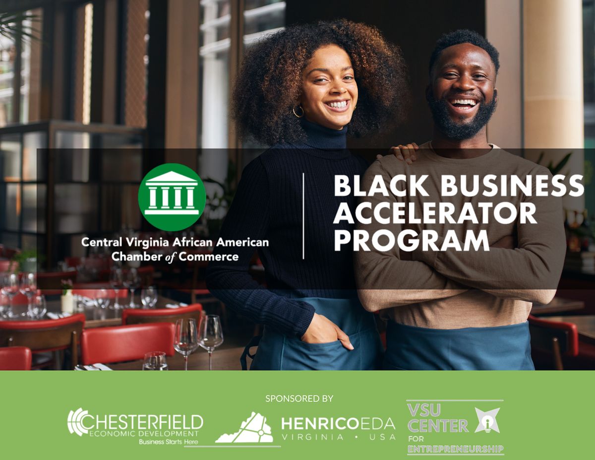 CVAACC FALL 2024 Black Business Accelerator Program