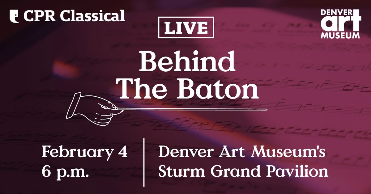 Behind the Baton LIVE: "Where the Wild Things Are" and the Music of Mozart