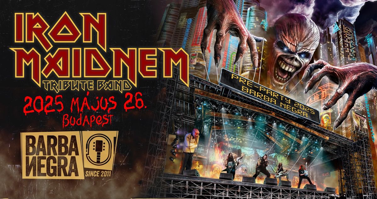 IRON MAIDNEM \u2605 IRON MAIDEN WARM UP \u2605 BARBA NEGRA