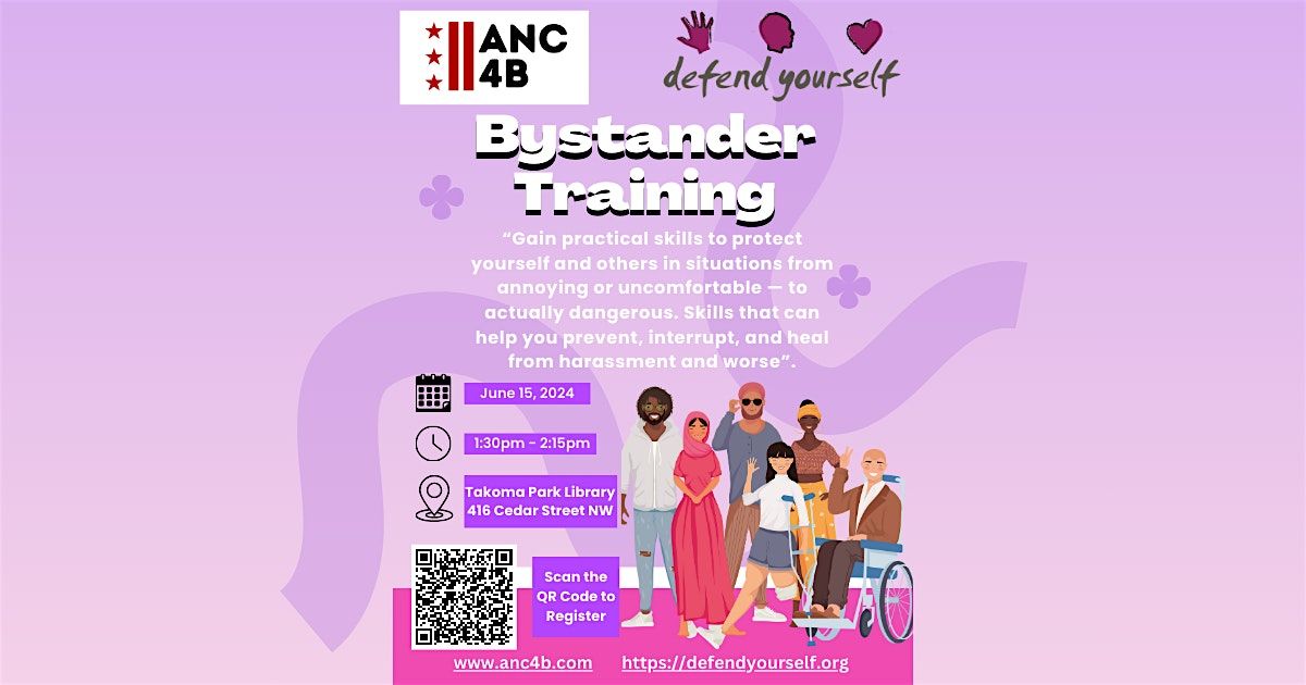 Defend Yourself Bystander Training