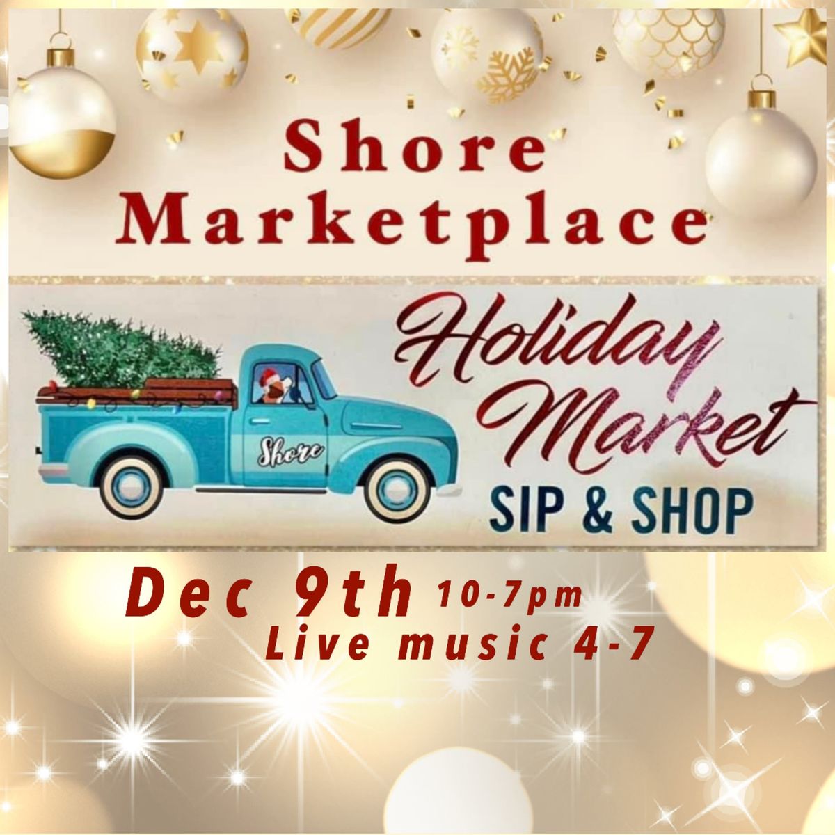 Holiday Market Sip & Shop