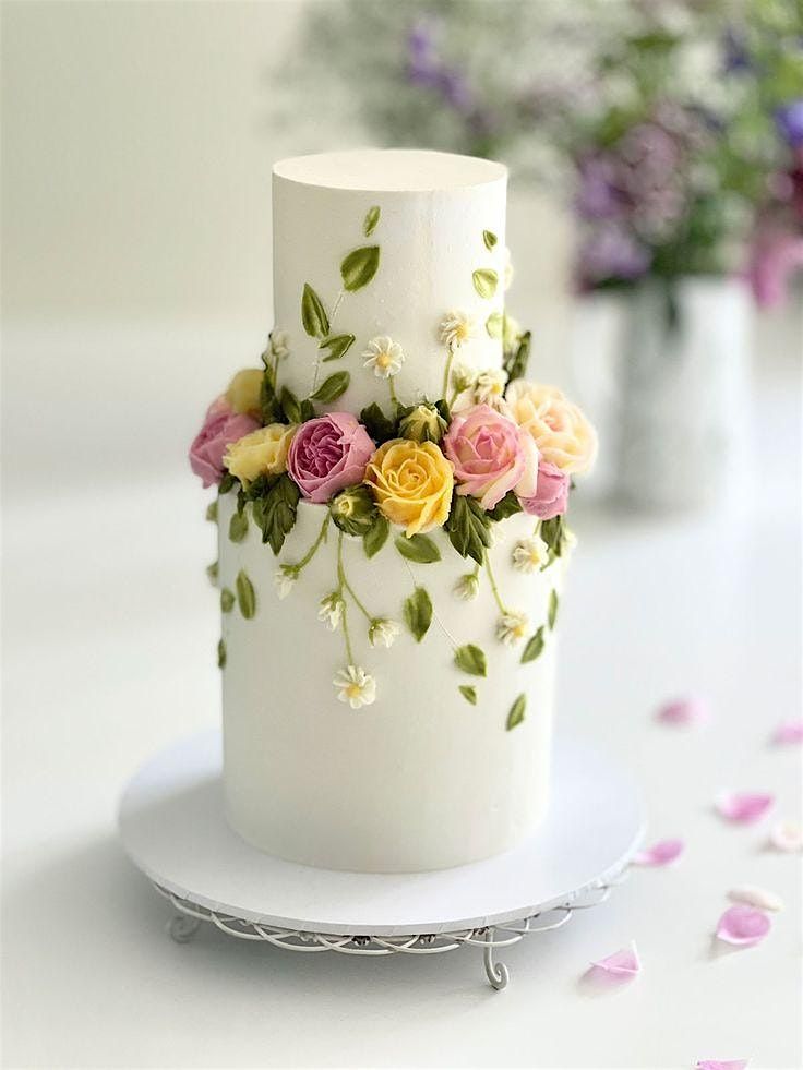 2-Tier Wedding Cake Decorating Class
