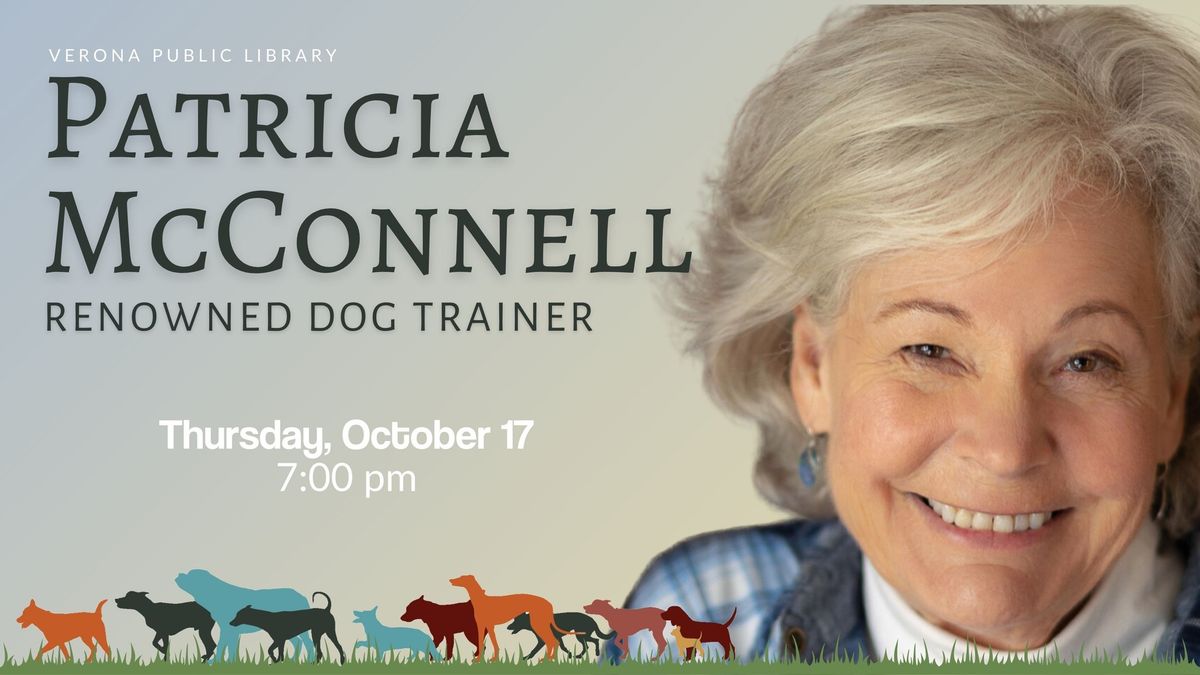 Renowned Dog Trainer Patricia McConnell