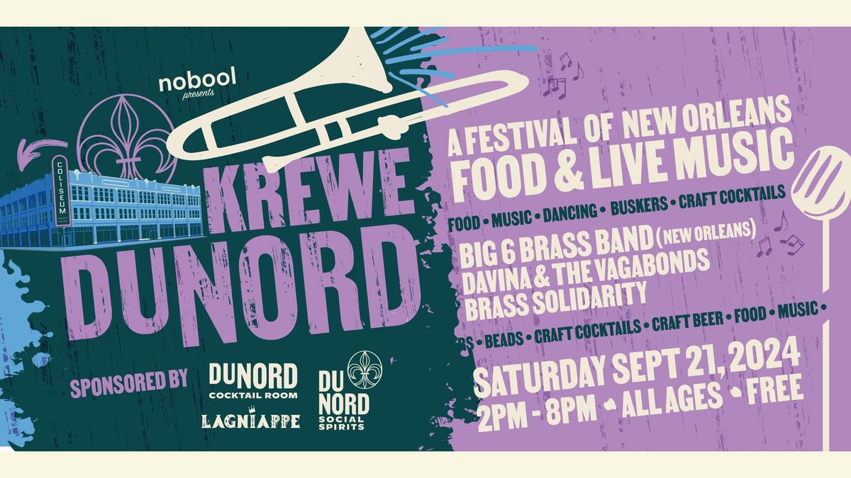 Krewe Du Nord - A Festival of New Orleans Food & Music