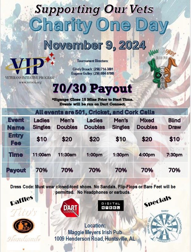 Darts for Veterans