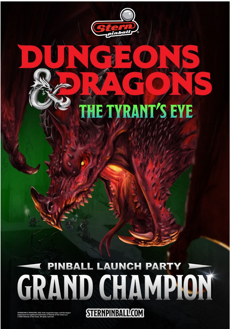 Dungeons & Dragons: The Tyrant\u2019s Eye Pinball Launch Party