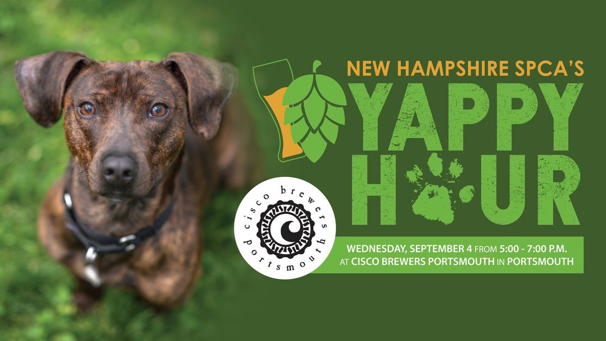 Yappy Hour at Cisco Brewers Portsmouth