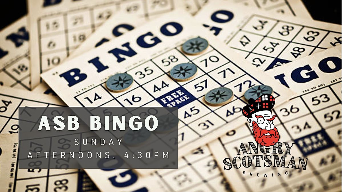 Sunday Bingo @ Angry Scotsman Brewing