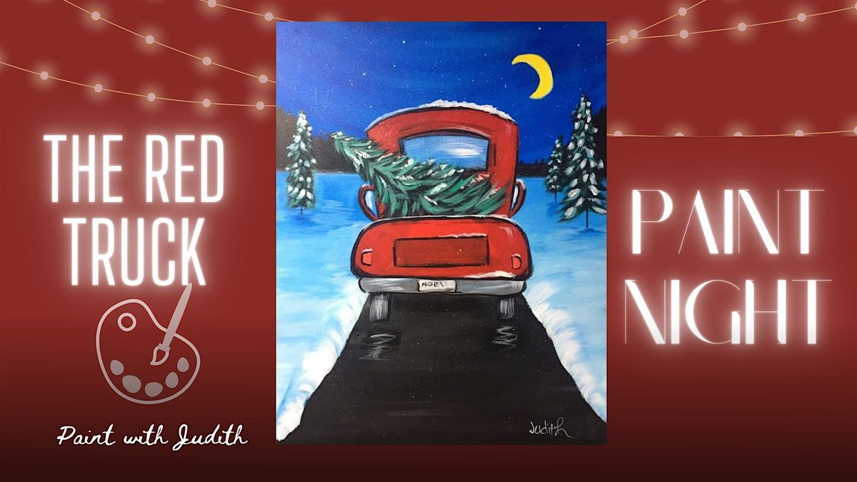 Paint Night in Cumberland | The Red Truck at Makerfeed Co.