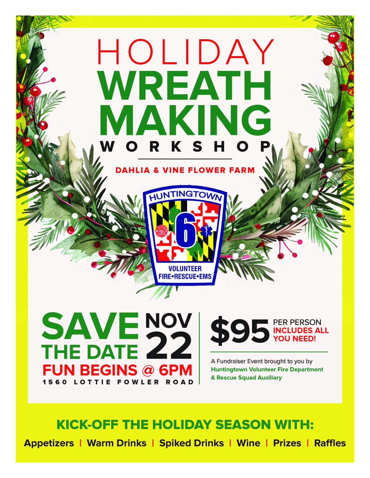 Holiday Wreath Workshop