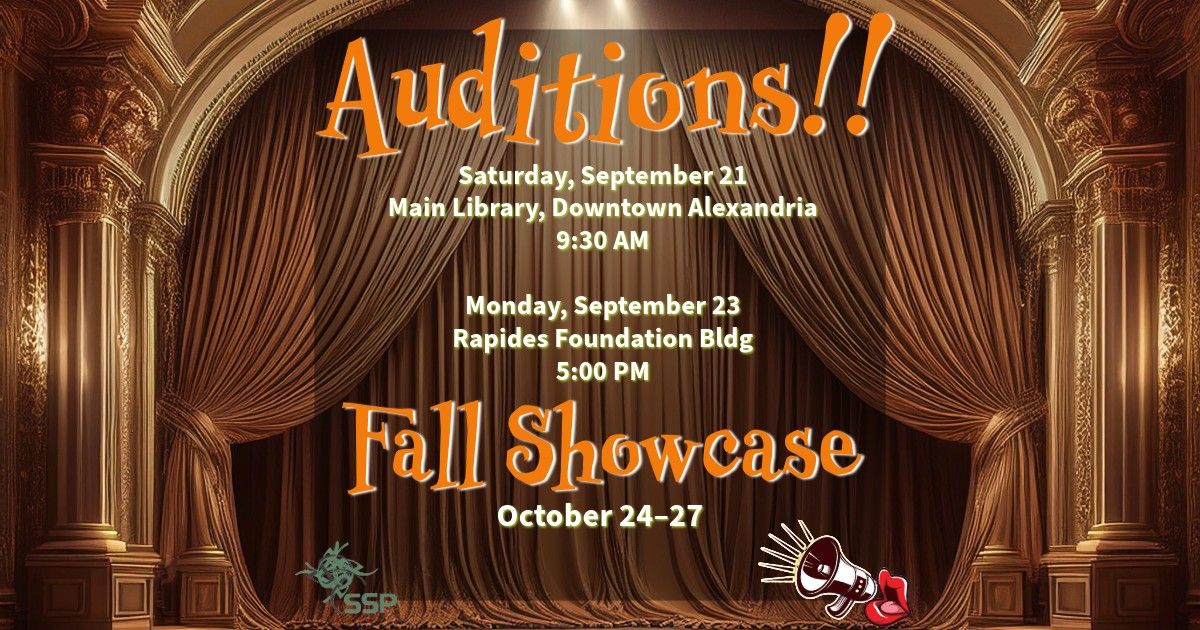 Fall Showcase Auditions