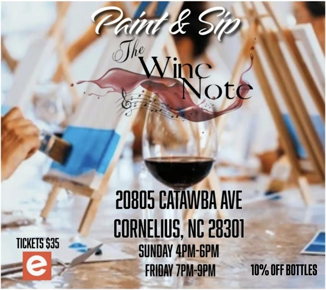 Wine Note Paint and Sip