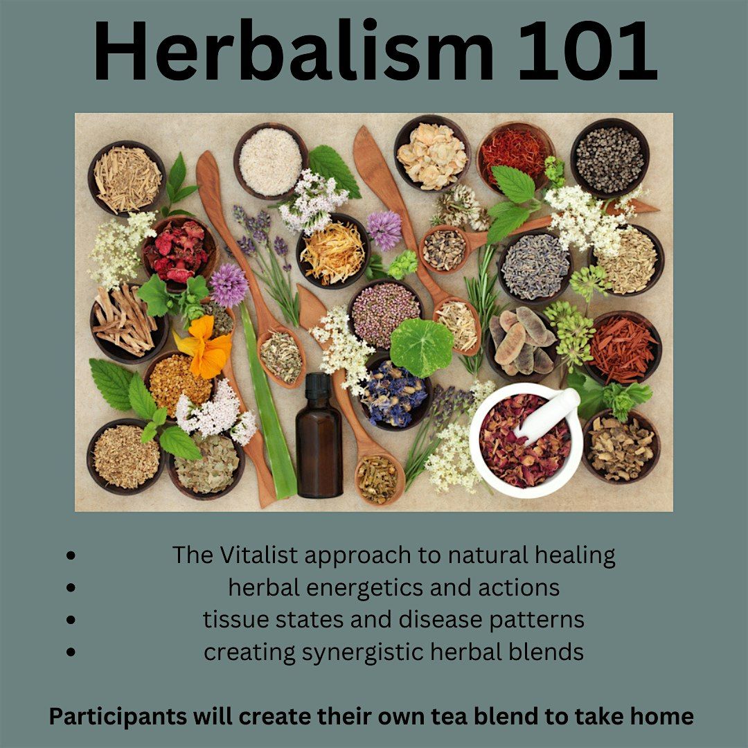 Herbalism 101: Energetics, Actions, and Tea Crafting