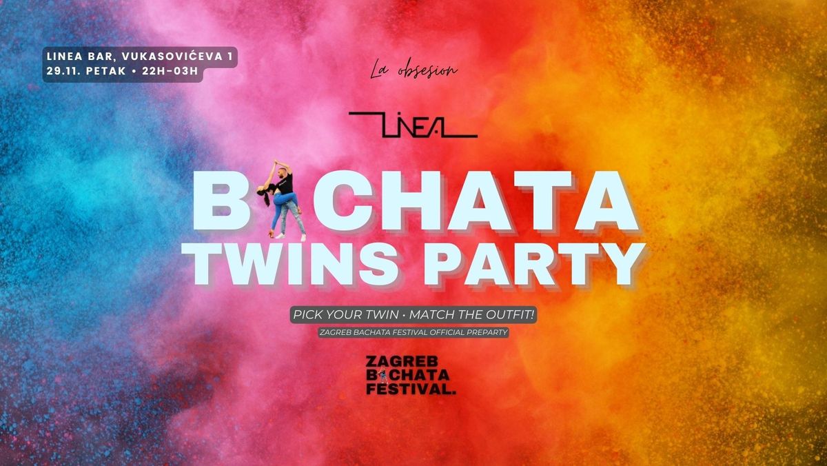 \ud83d\udc6c BACHATA TWINS PARTY \ud83e\udea2 29.11.