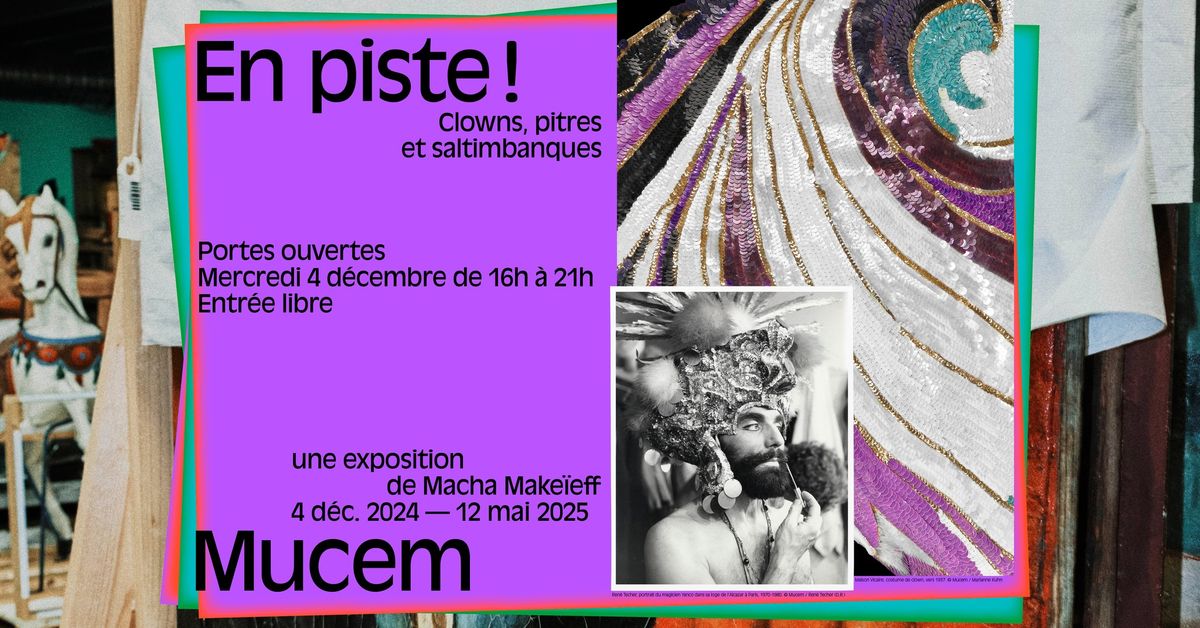 Portes ouvertes de l'exposition \u00ab En Piste ! \u00bb