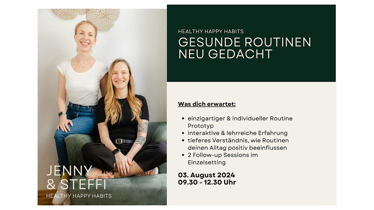 gesunde Routinen - neu gedacht