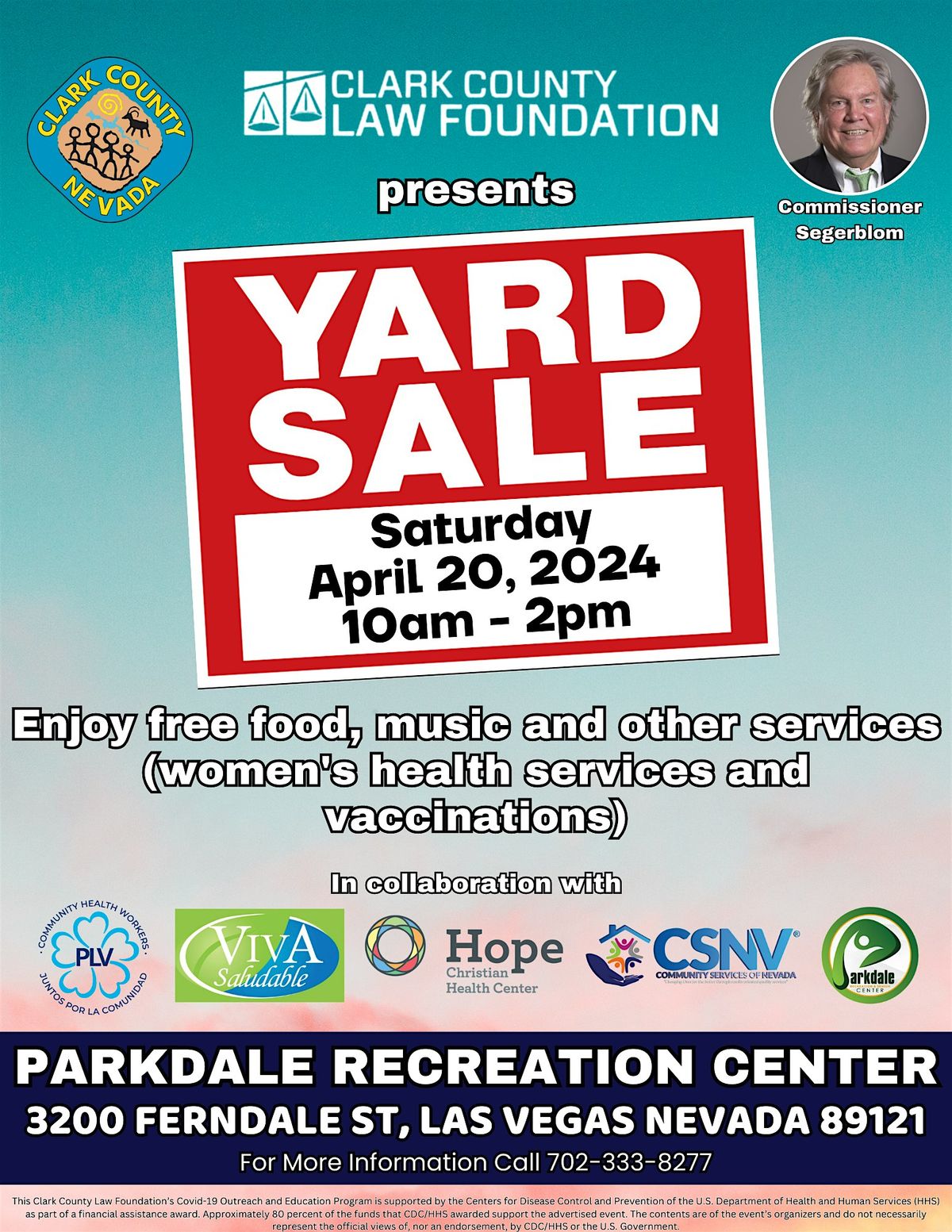 Yard Sale and Community Health Fair