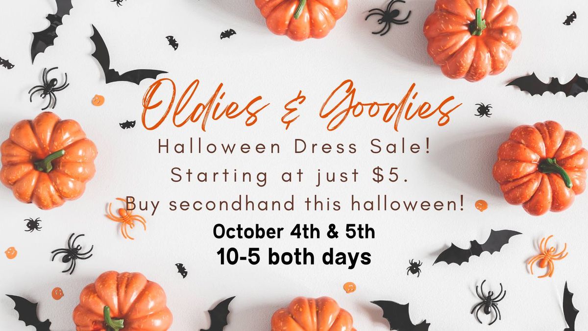 Halloween Dress Sale! 