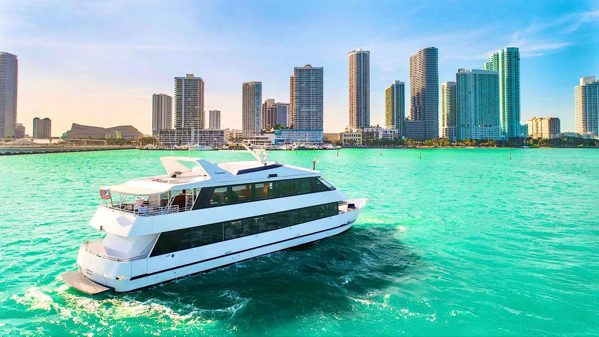 #1 Hip-Hop Booze Cruise Miami + OPEN BAR