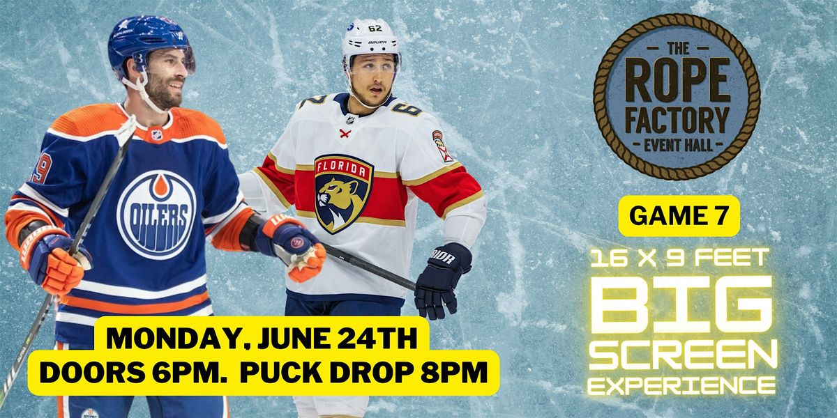GAME 7 OILERS VS PANTHERS